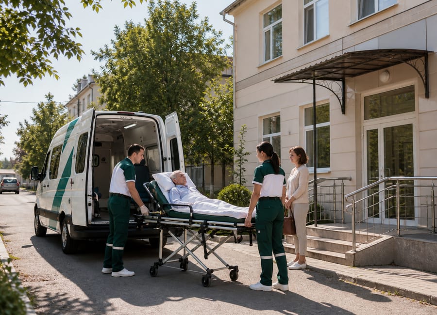 Санитарная перевозка пациентов МедТранс: Перевозка пациентов в Изобильном