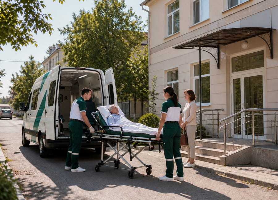 Санитарная перевозка пациентов МедТранс: Перевозка пациентов в Лабинске